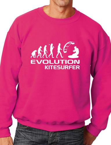 Evolution Of Kitesurfer Surfing Unisex Sweatshirt