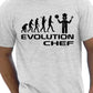 Evolution Of A Chef T-Shirt