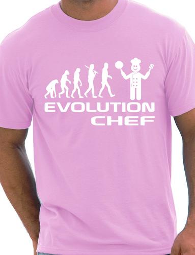 Evolution Of A Chef T-Shirt