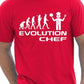 Evolution Of A Chef T-Shirt