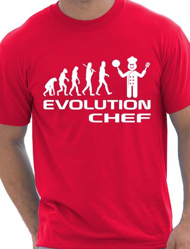 Evolution Of A Chef T-Shirt