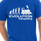 Evolution Of Trainspotting Trains T-Shirt