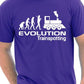 Evolution Of Trainspotting Trains T-Shirt