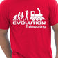 Evolution Of Trainspotting Trains T-Shirt