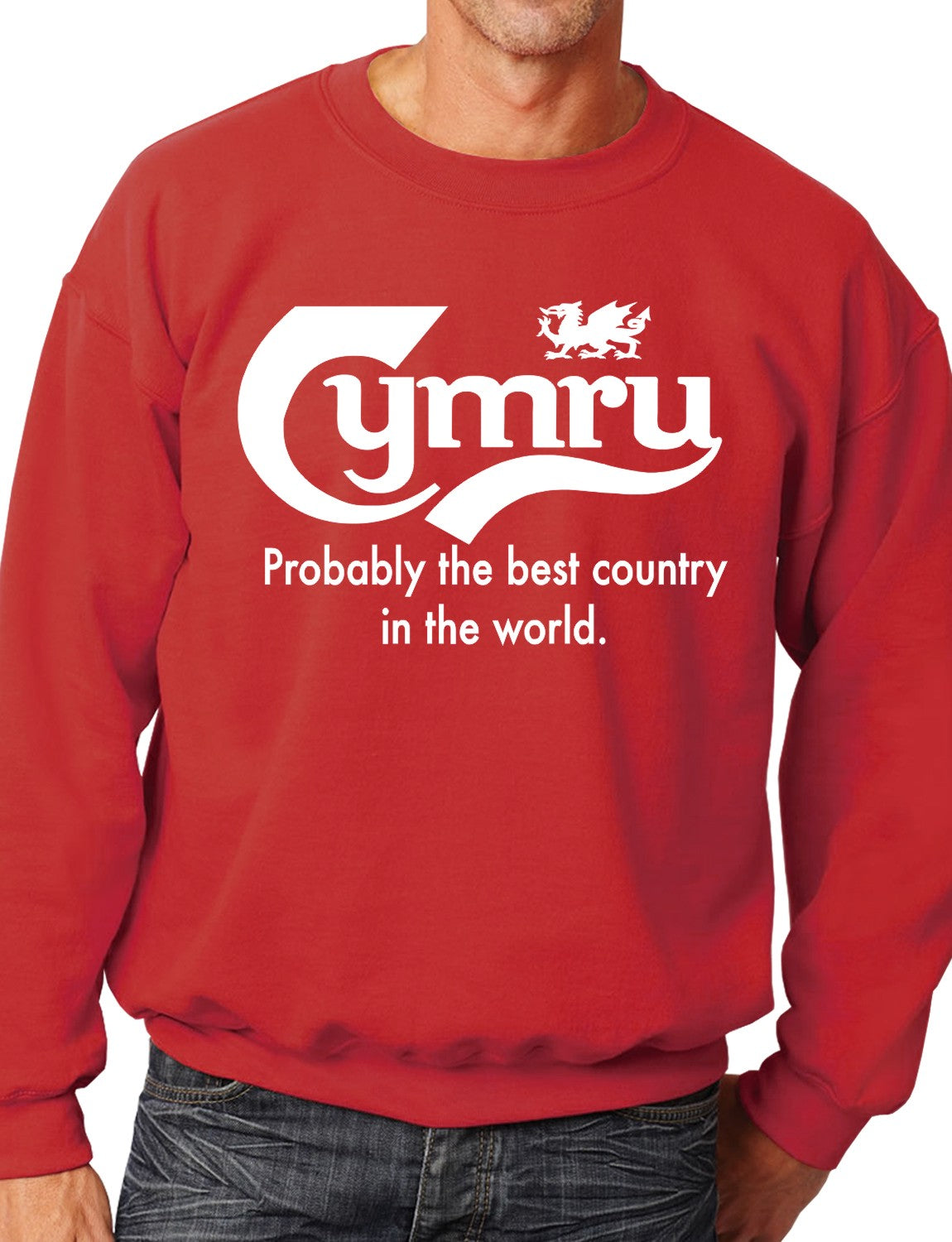 Wales Cymru Best Country Welsh Unisex Sweatshirt