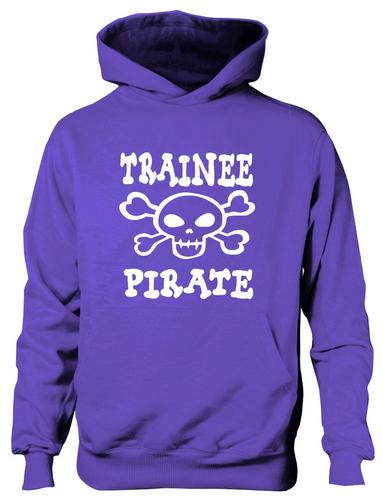 Trainee Pirate Skull & Crossbones Kids Hoody [Apparel]