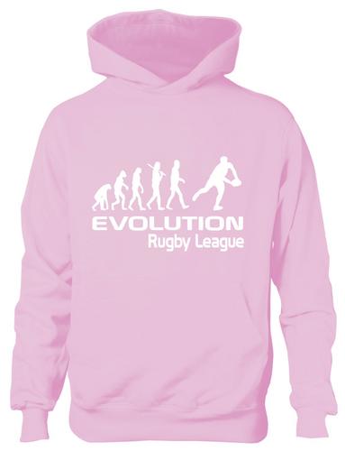 Evolution Of Rugby League Boys Hoodie