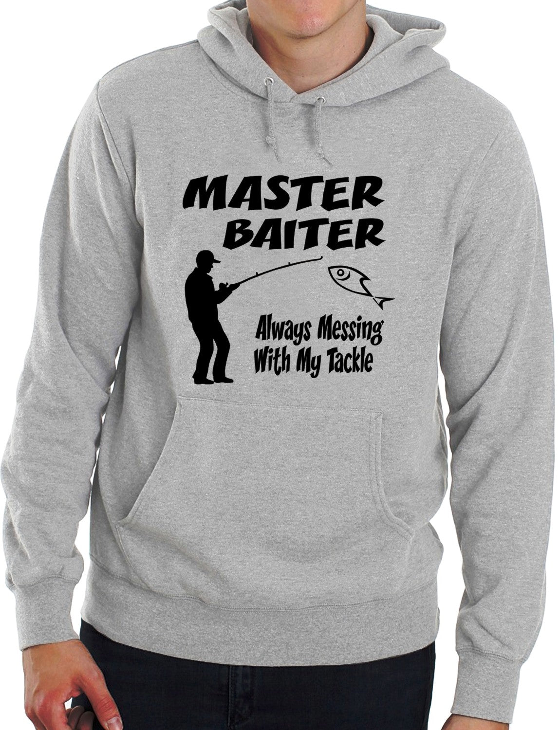 Master Baiter Angling Fishing Funny Unisex Hoodie