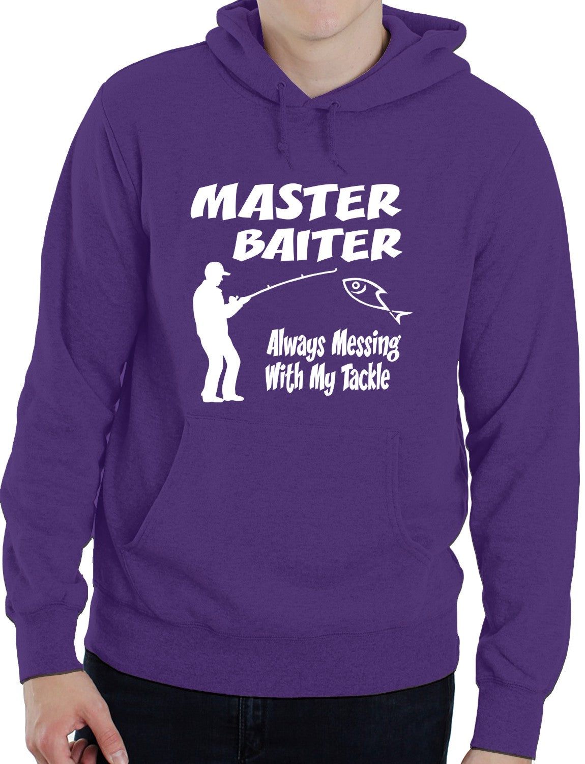 Master Baiter Angling Fishing Funny Unisex Hoodie