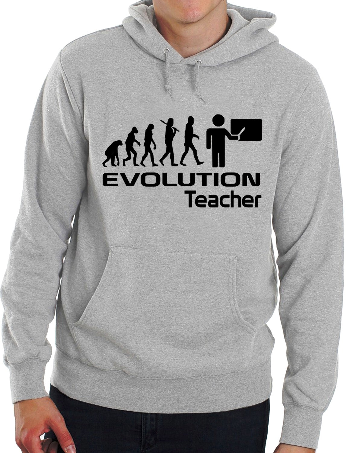 Evolution Of A Teacher Job Work Unisex Hoody