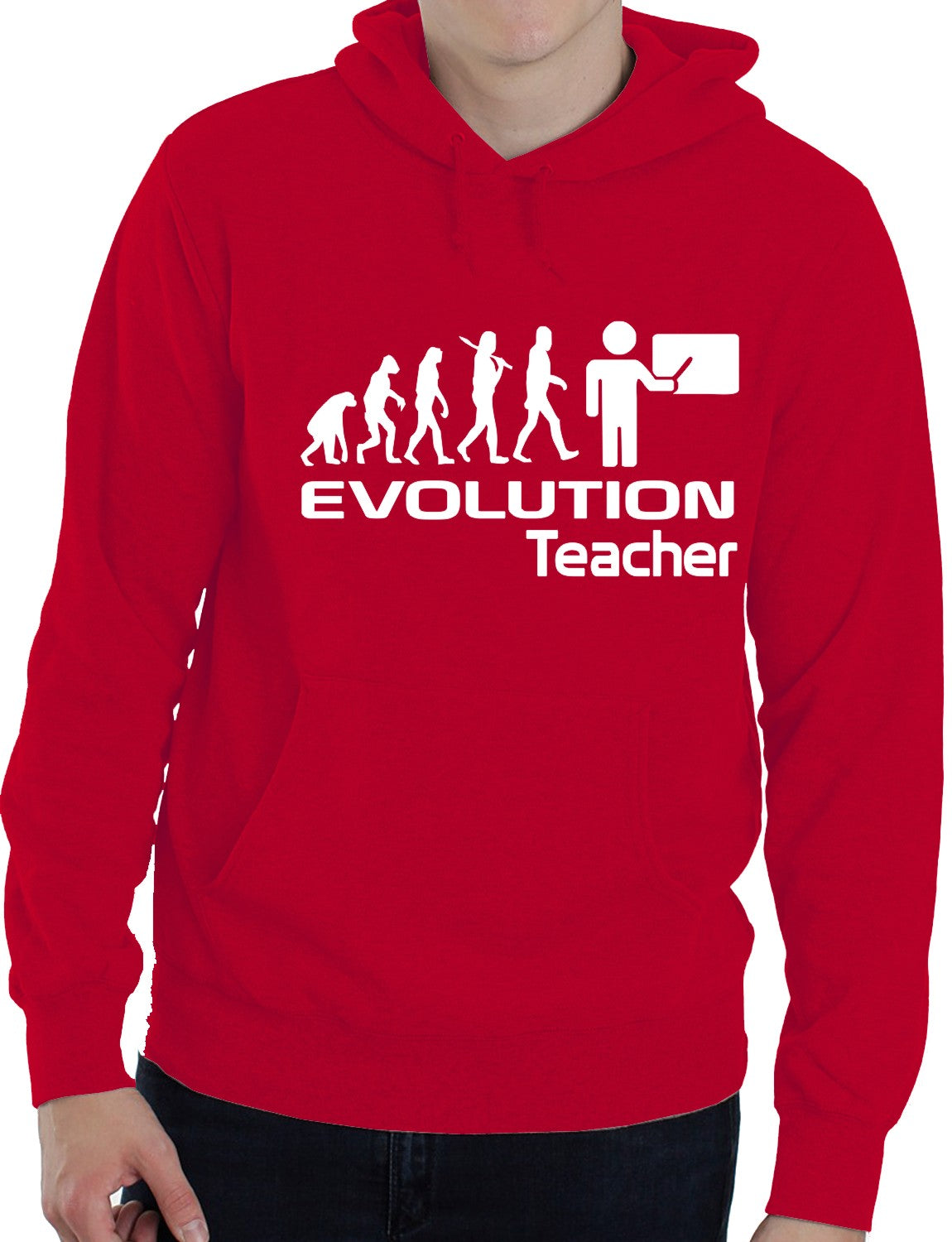 Evolution Of A Teacher Job Work Unisex Hoody