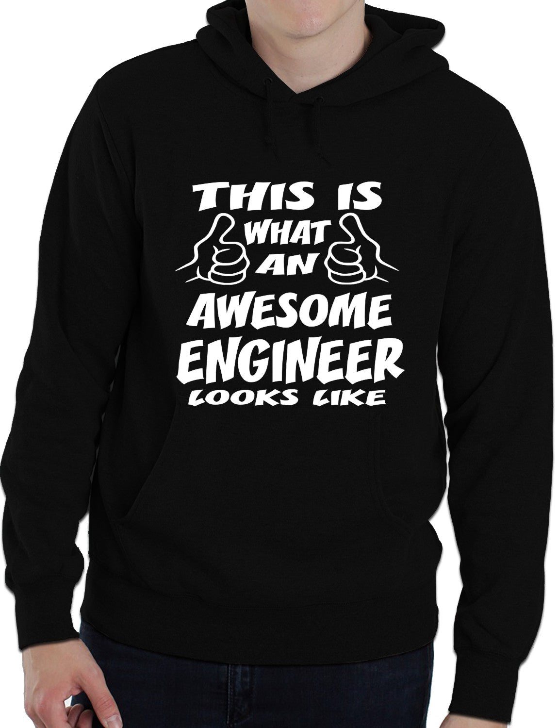 This Is What An Awesome Engineer Job Work Unisex Hoody