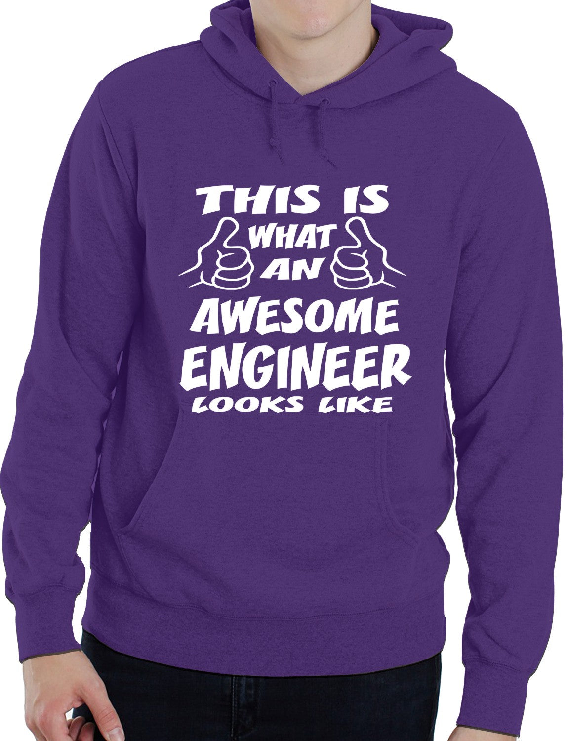 This Is What An Awesome Engineer Job Work Unisex Hoody