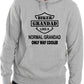 Biker Grandad Motorbike Funny Unisex Hoodie