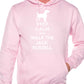 Keep Calm Walk The Jack Russell Dog Lovers Hoodie Size