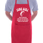 June Birthday Girl Woman Funny Joke BBQ Novelty Cooking Apron