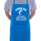 October Birthday Girl Woman Funny Joke BBQ Novelty Cooking Apron