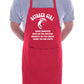 October Birthday Girl Woman Funny Joke BBQ Novelty Cooking Apron