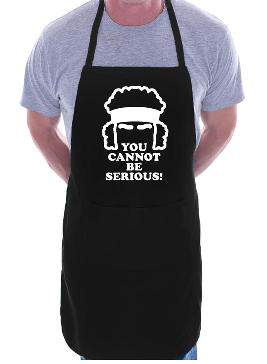 You Cannot Be Serious Tennis Funny BBQ Novelty Cooking BBQ Apron