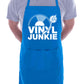 Vinyl Junkie Music Lover Gift DJ Records Funny Novelty BBQ Cooking Apron