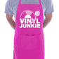 Vinyl Junkie Music Lover Gift DJ Records Funny Novelty BBQ Cooking Apron