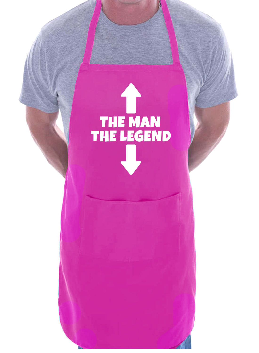 The Man The Legend Birthday Retirement Gift Novelty BBQ Cooking Apron