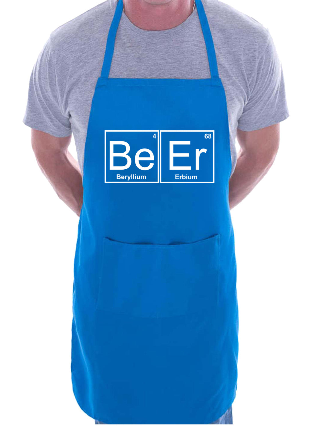 Beer Periodic Table Slogan Stag Do Funny Gift Novelty Cooking BBQ Apron