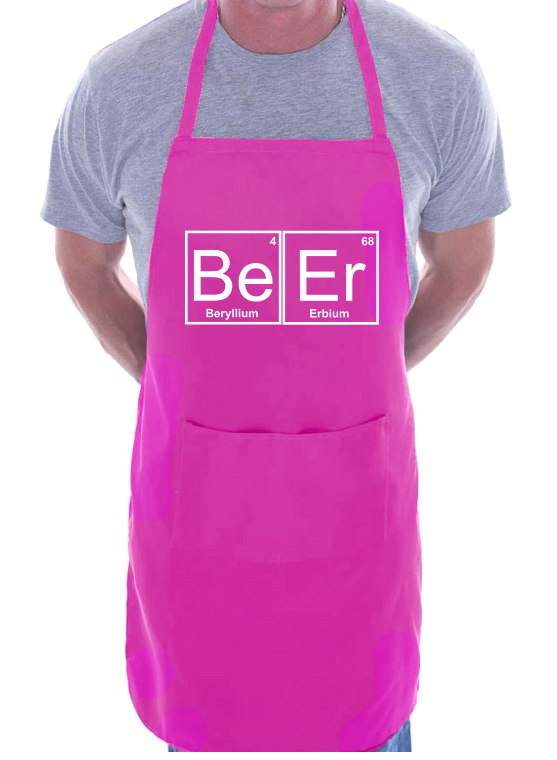 Beer Periodic Table Slogan Stag Do Funny Gift Novelty Cooking BBQ Apron