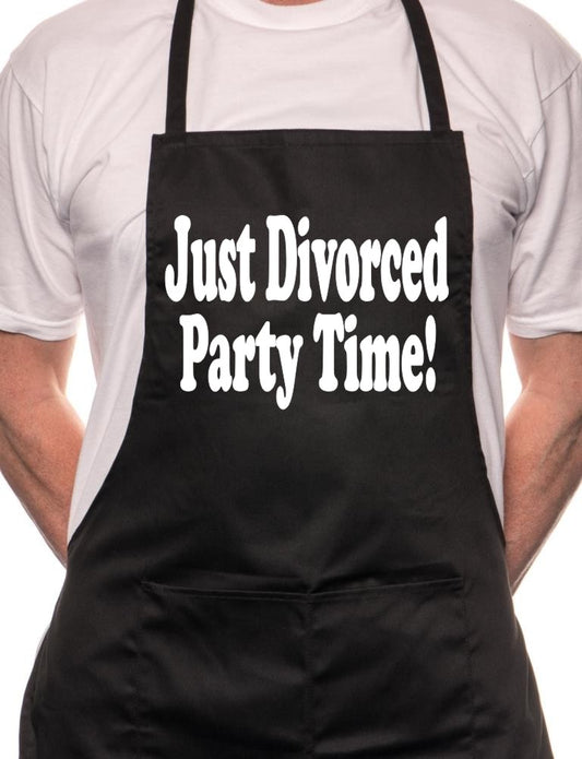 Adult Just Divorced Party BBQ Cooking Funny Novelty Apron