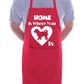 Home Is Where Your Cavachon Is Funny Dog Lover Gift Novelty Cooking BBQ Apron