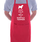 Keep Calm & Walk The Norfolk Terrier Funny Dog Lover Novelty Cooking BBQ Apron