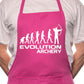 Adult Evolution Of Archery BBQ Cooking Funny Novelty Apron