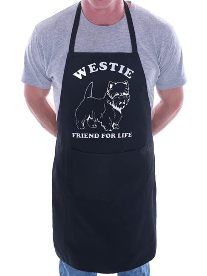 Adult Westie Dog Lover Gift BBQ Cooking Funny Novelty Apron