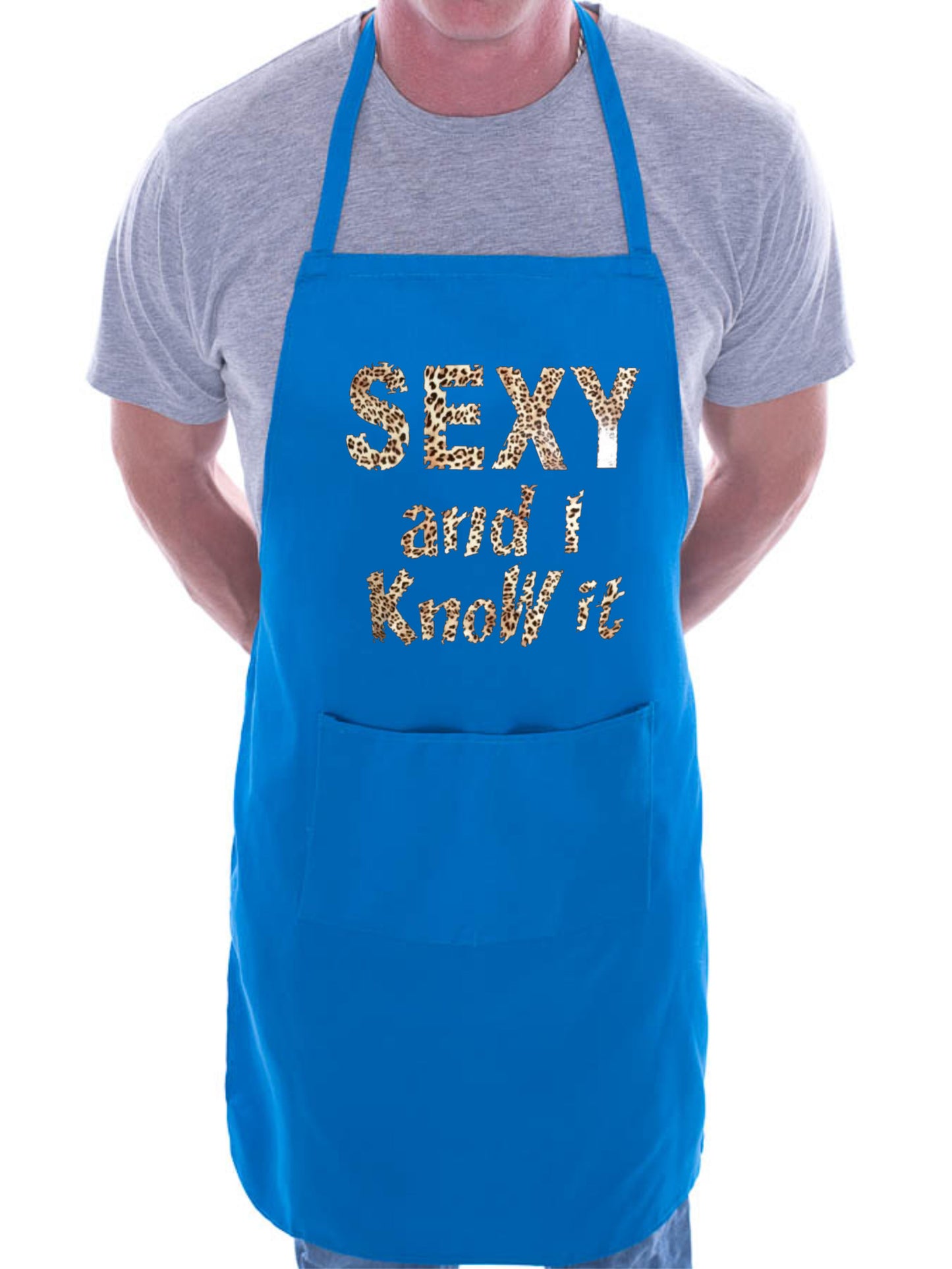 Sexy And I Know It BBQ Funny Apron