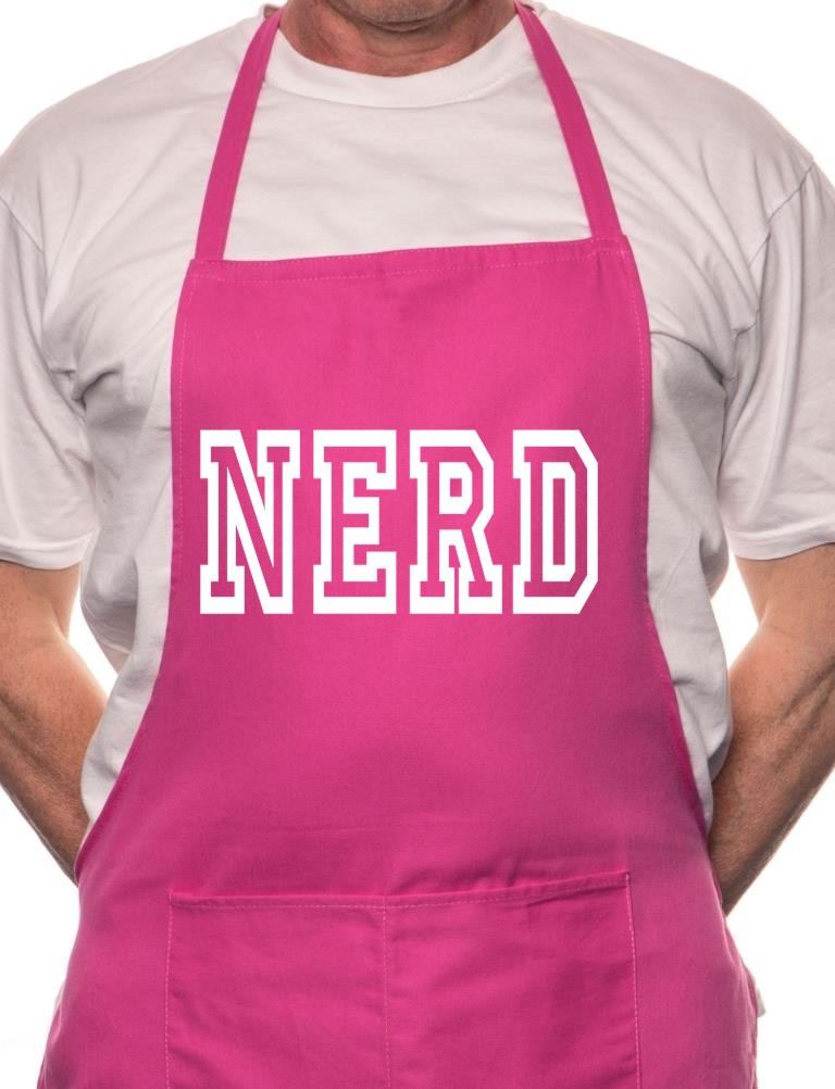 Nerd Computor Geek BBQ Funny Apron