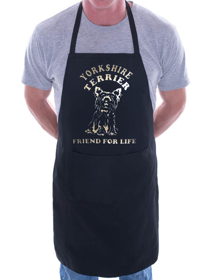 Yorkshire Terrier Dog Lover Gift BBQ Funny Apron