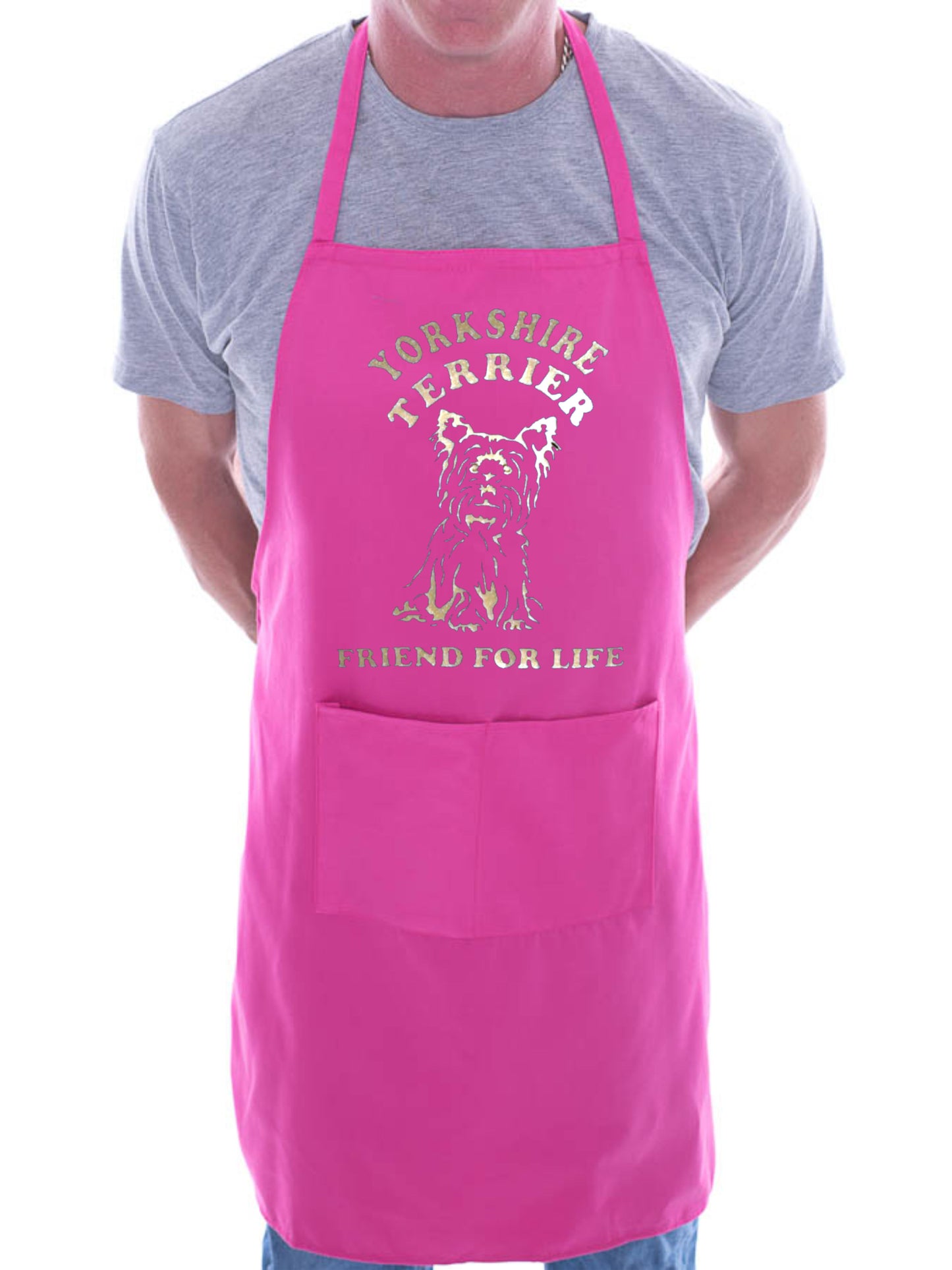 Yorkshire Terrier Dog Lover Gift BBQ Funny Apron