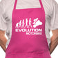 Adult Evolution Of Motorbike Bike Rider Cooking Funny Novelty Apron