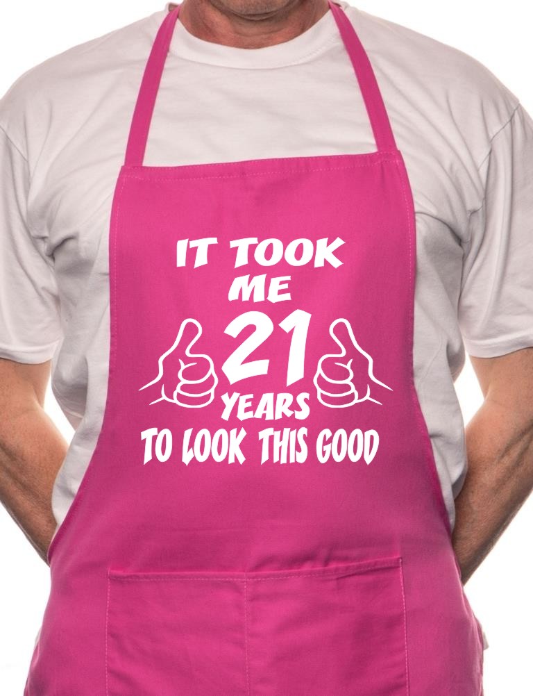 21st Birthday It Took 21 Years BBQ Funny Apron