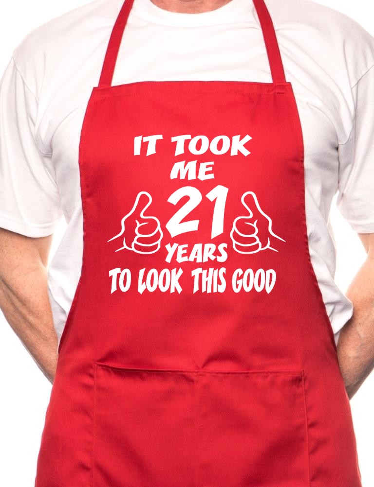 21st Birthday It Took 21 Years BBQ Funny Apron