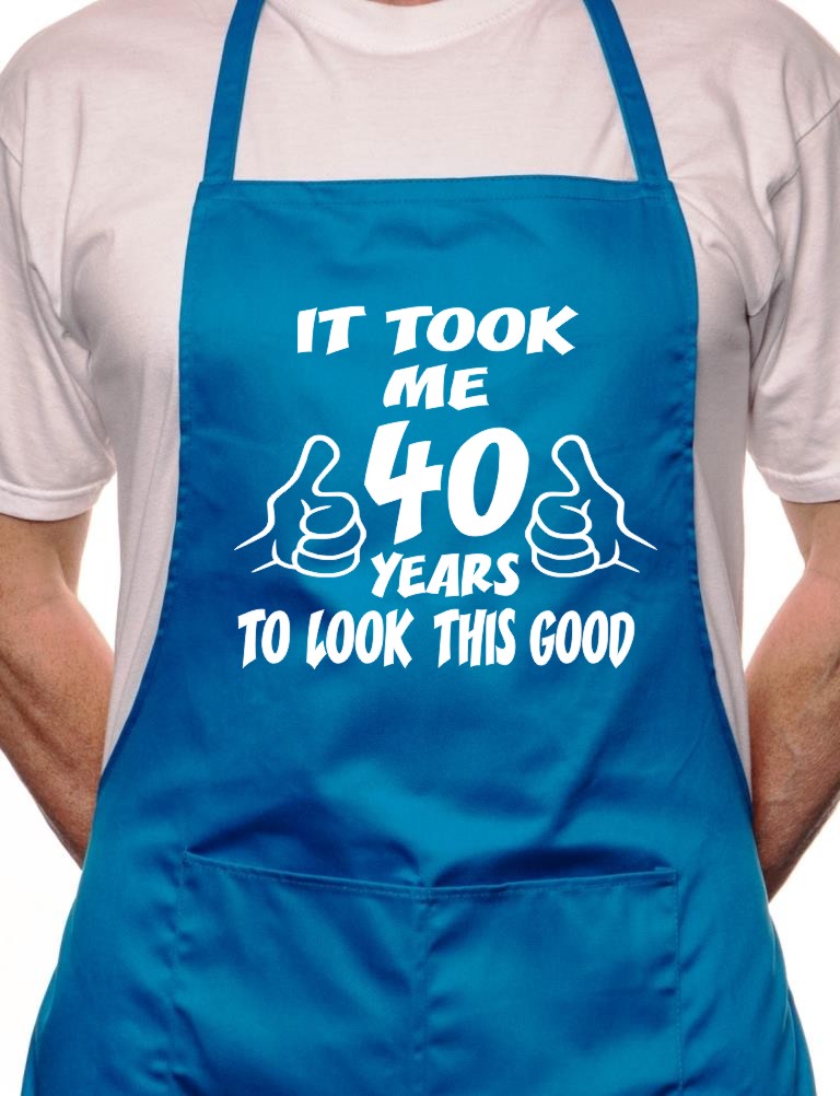 40th Birthday It Took 40 Years BBQ Funny Apron