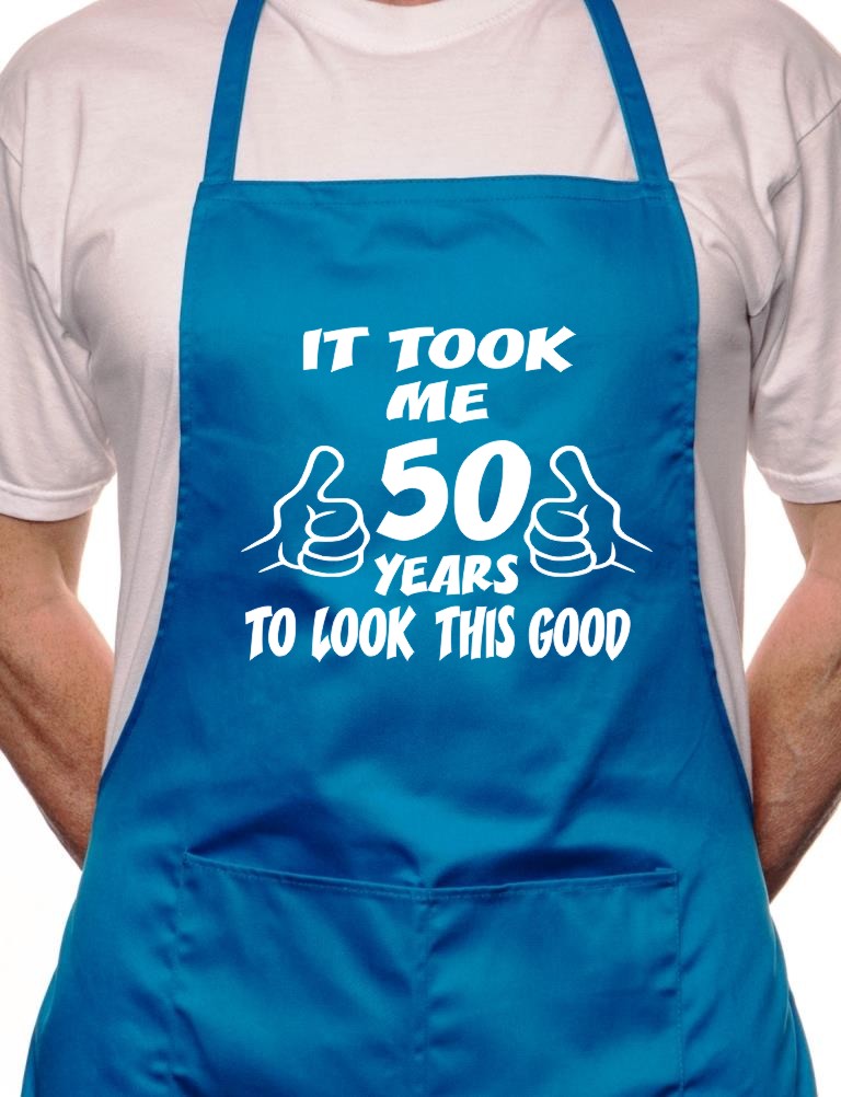 50th Birthday It Took 50 Years BBQ Cooking Funny Novelty Apron