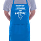 May I Recommend Sausage Fathers Day Gift Funny Gift Novelty Cooking BBQ Apron