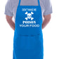 Poison Your Food Cooking BBQ Slogan Apron Novelty Funny Slogan Gift Birthday