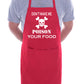 Poison Your Food Cooking BBQ Slogan Apron Novelty Funny Slogan Gift Birthday