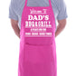 Welcome To Dad's BBQ Barbeque Gift Funny Novelty Gag Gift Cooking BBQ Apron