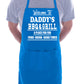 Welcome To Daddy's BBQ Barbeque Gift Funny Gag Gift BBQ Apron