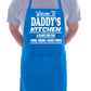 Welcome To Daddy's Kitchen Apron Gift Funny Gag Gift BBQ Apron