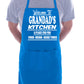 Welcome To Grandad's Kitchen Apron Gift Funny Novelty Gag Cooking BBQ Apron