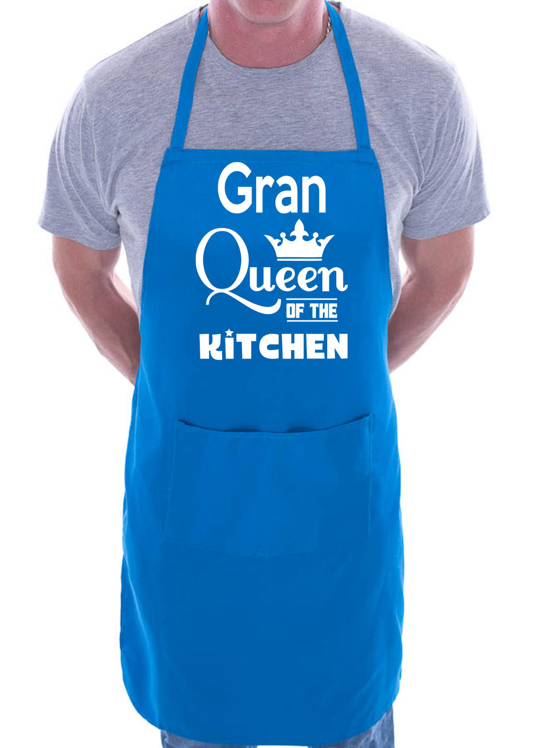 Gran Queen Of The Kitchen Funny Chef Birthday Gift BBQ Apron